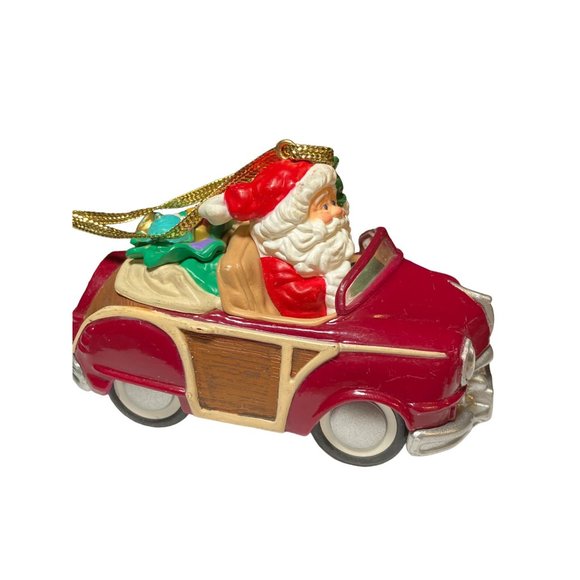 Hallmark 1987 Ornament "Santa's Woody". Here comes Santa Series #9 - Picture 4 of 12